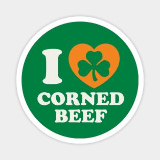 Irish Corned Beef St Patricks Day Food Irish Pride Magnet